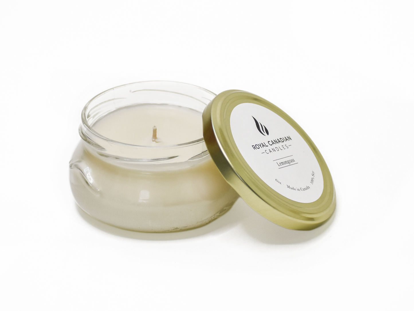 Lemongrass - Essential Oil Candle (6oz)